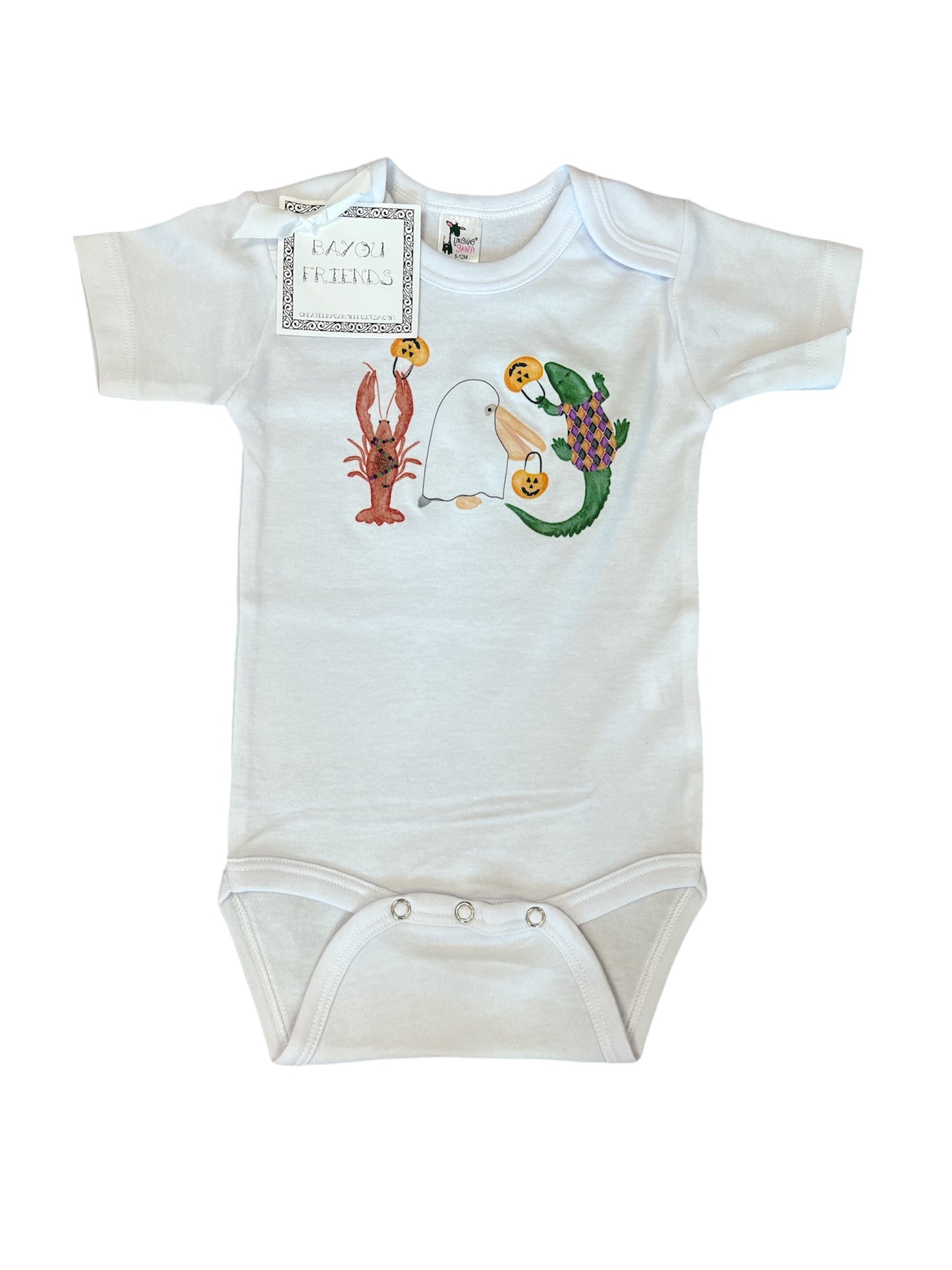Bayou Friends Halloween Onesie