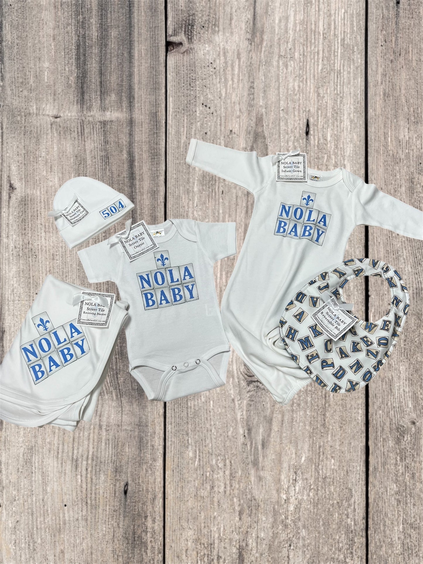 NOLA Baby Onesie
