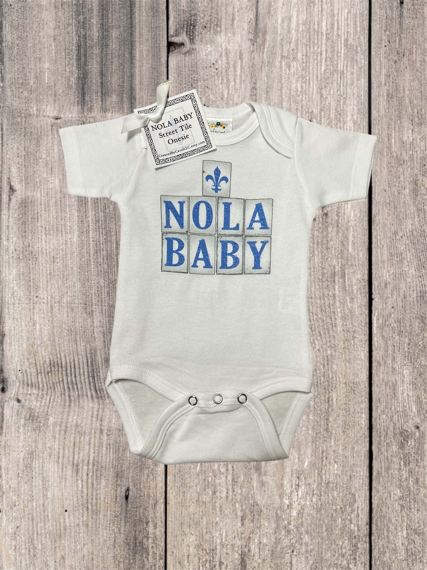 NOLA Baby Onesie