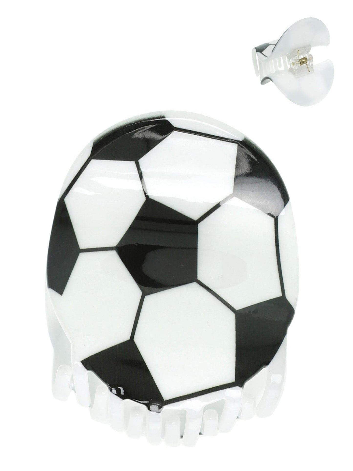 Soccer Hair Clip