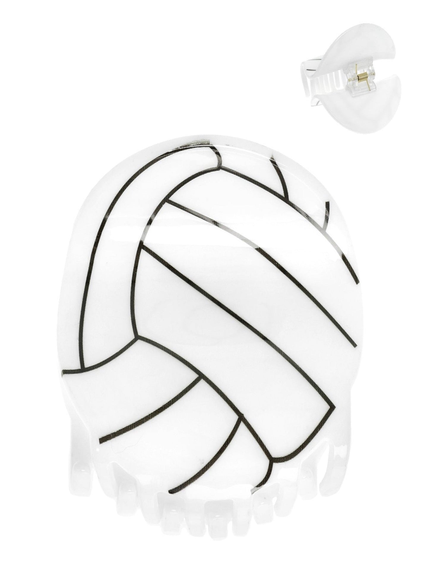 Volleyball Hair Clip