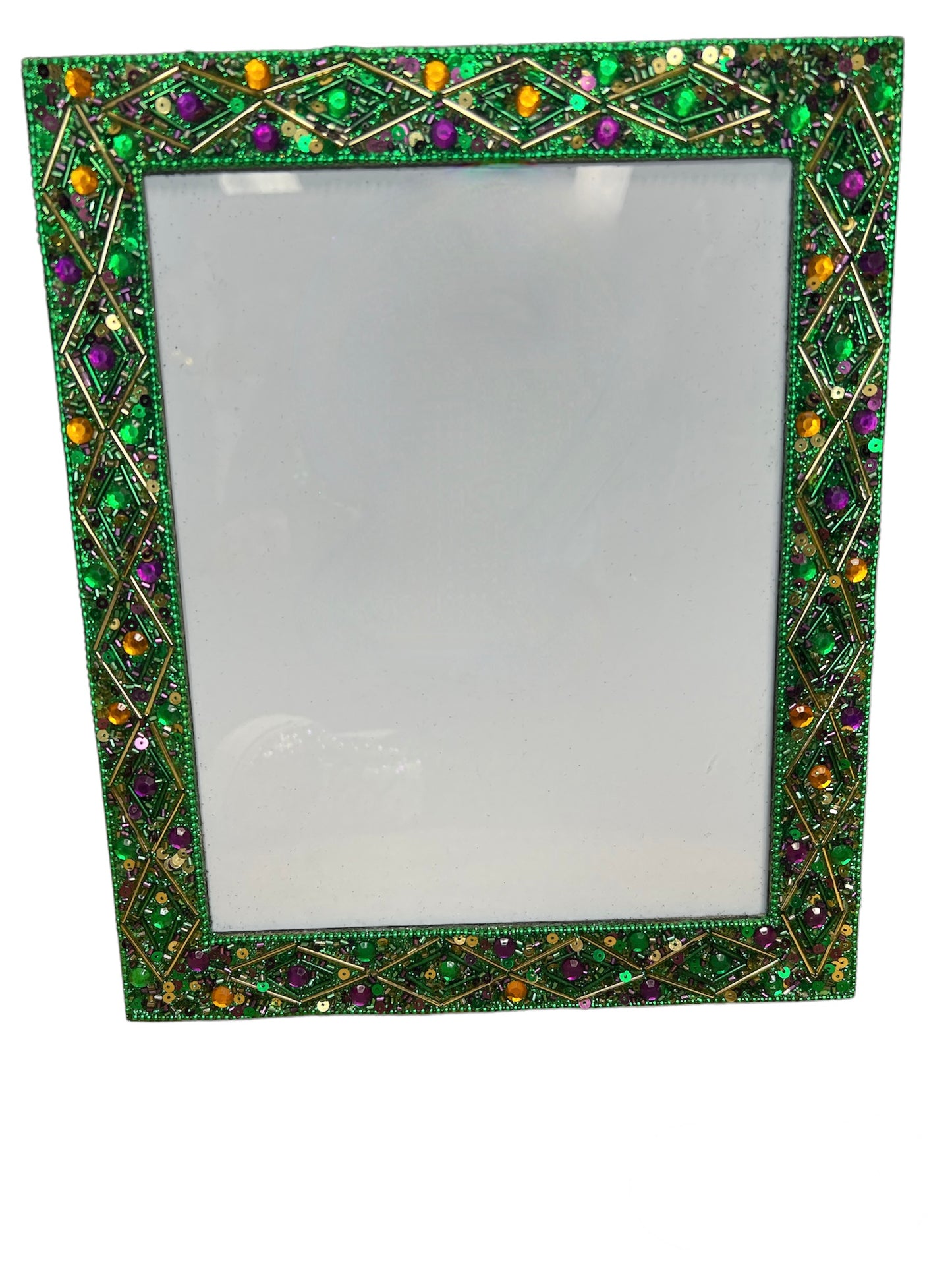 Mardi Gras 8x 10 Jeweled Frame