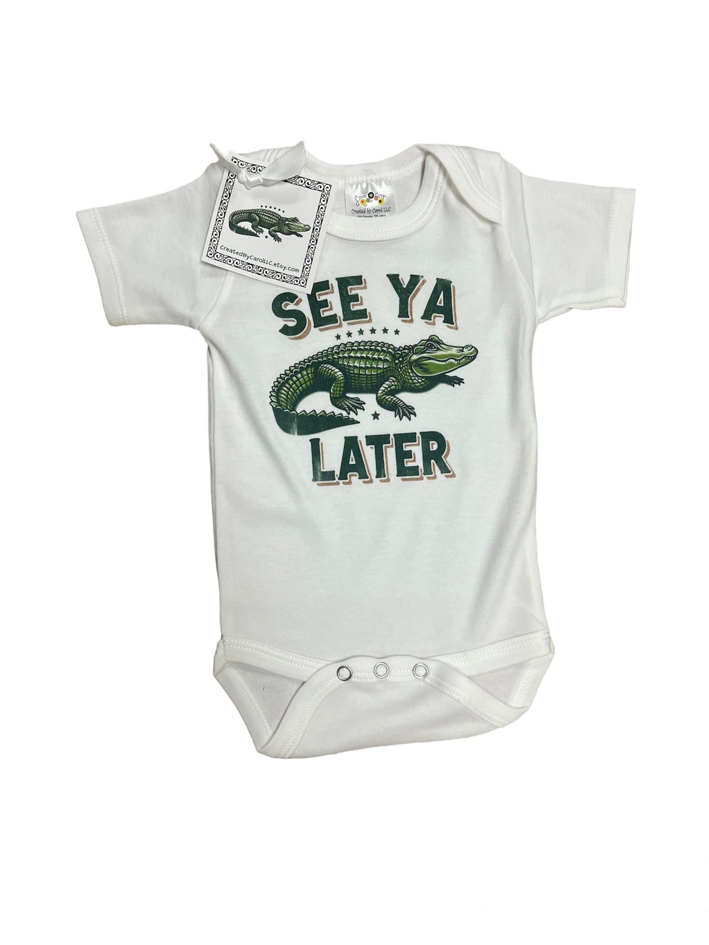 See ya later Alligator Onesie