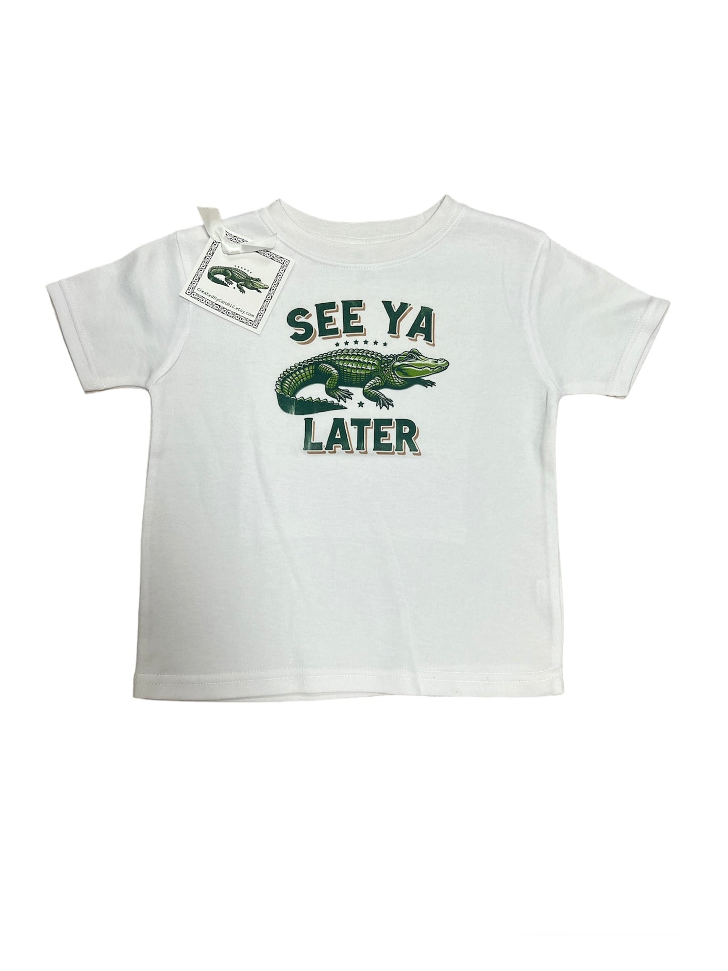 See ya Later Alligator Toddler Shirts