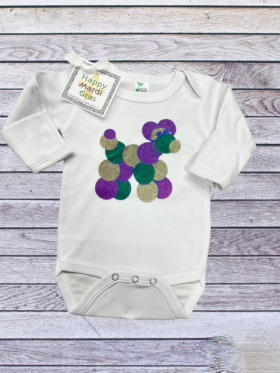 Bead dog onesie