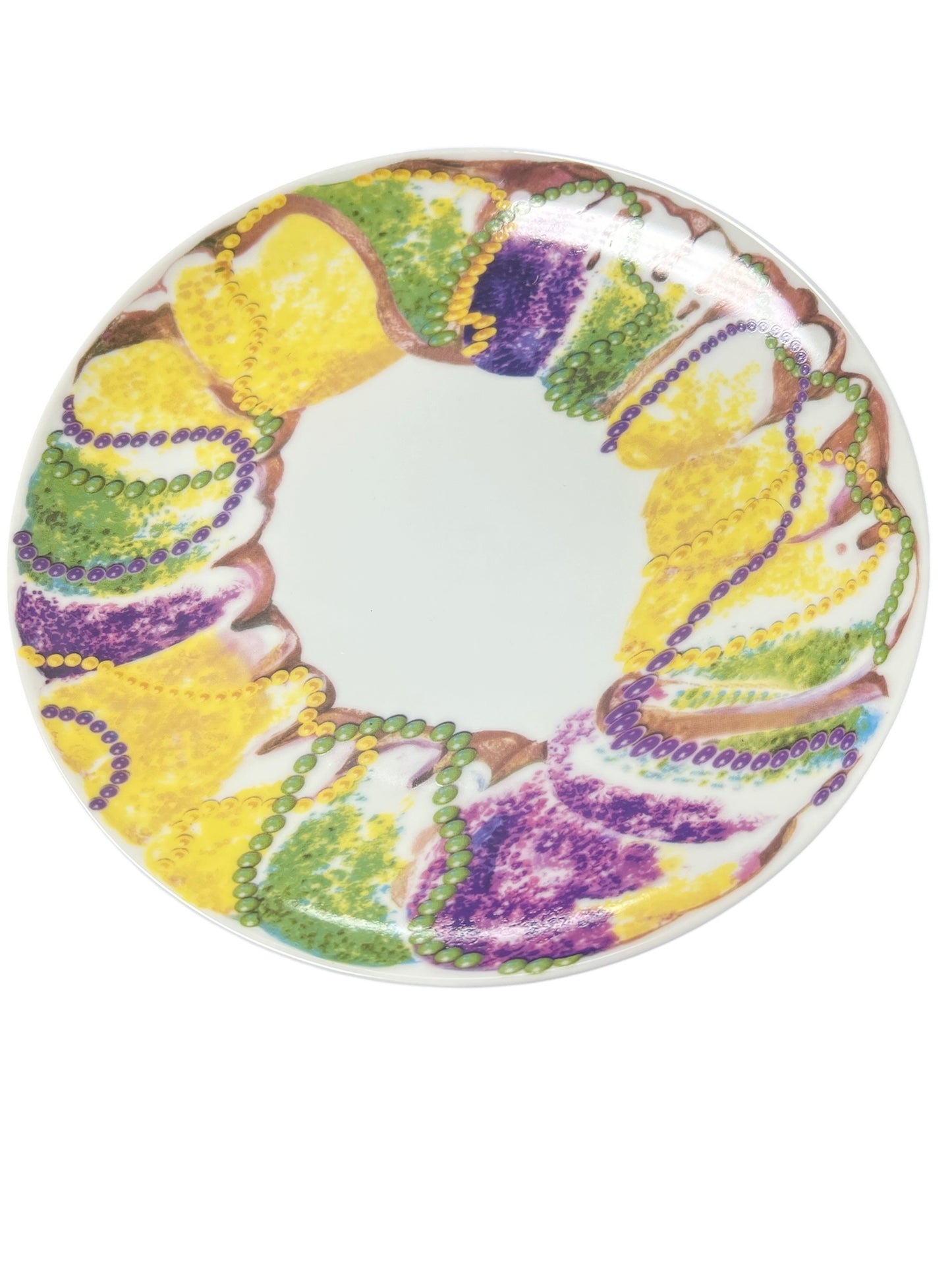 Let Them Eat King Cake Platter