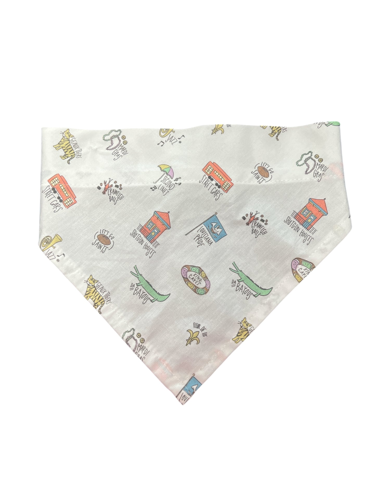 NOLA Theme M/L Dog Bandana