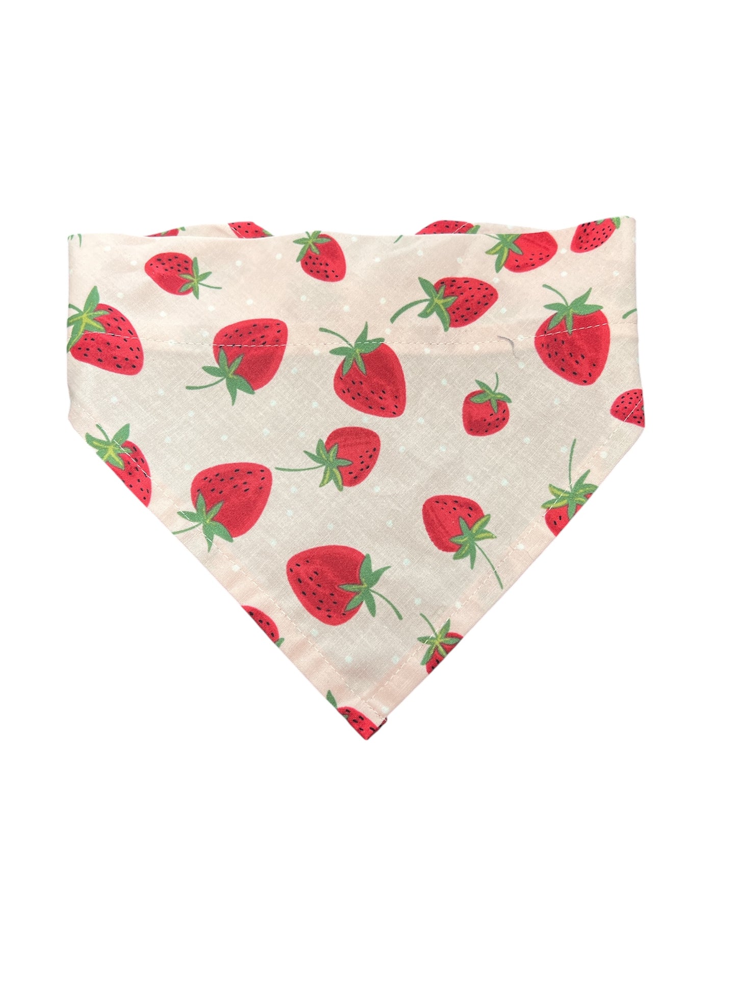Strawberry M/L Dog Bandana