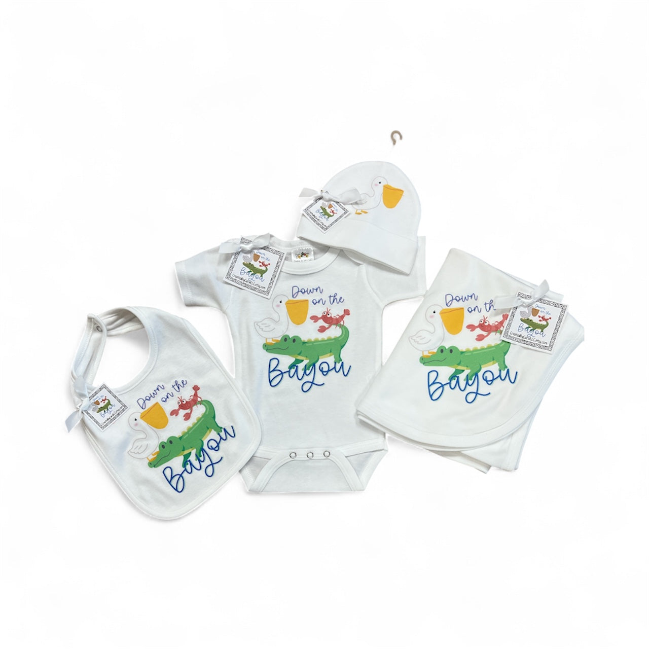 Down On the Bayou Baby Onesie