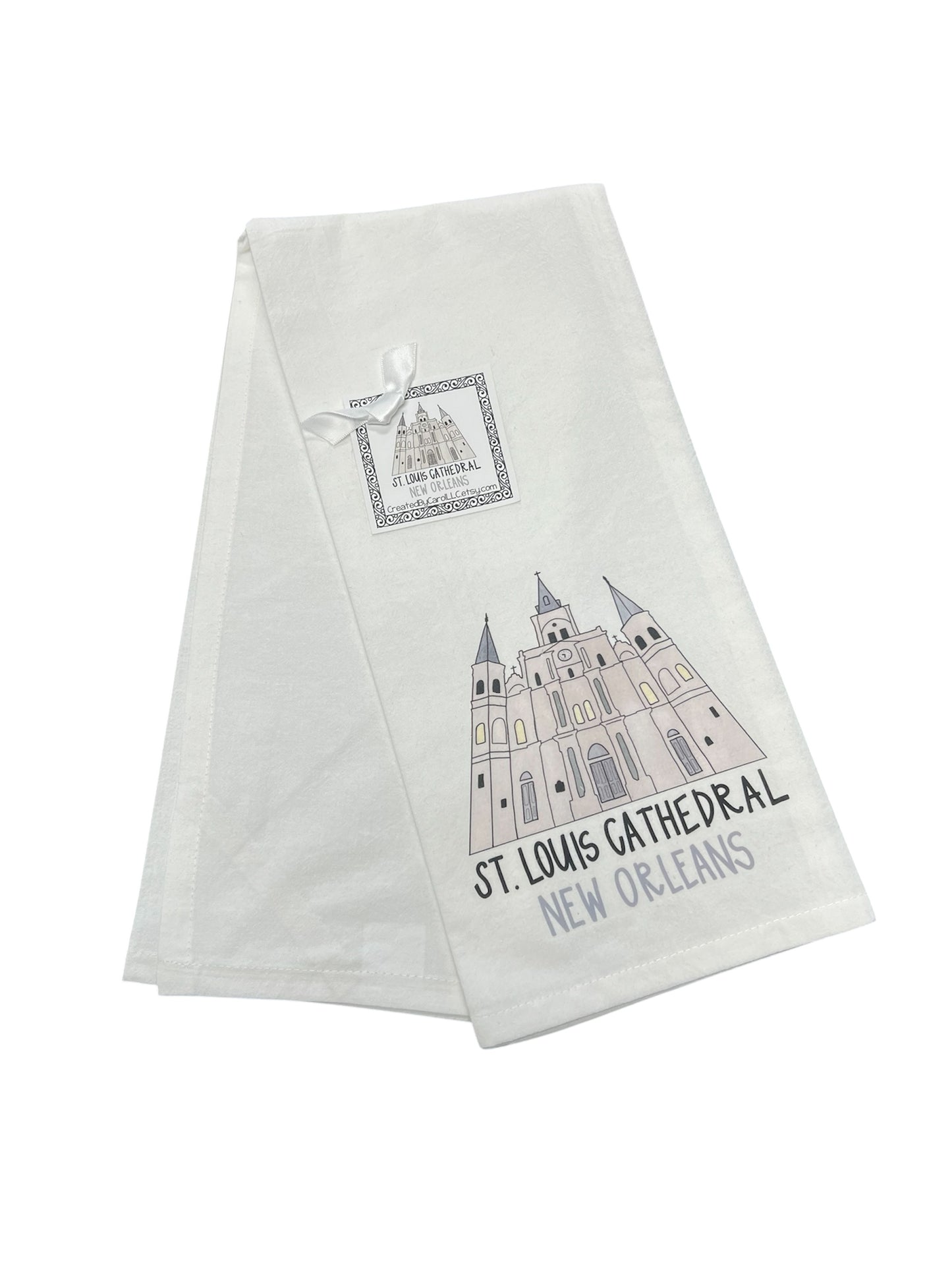 St Louis Cathedral Kitchen Towel