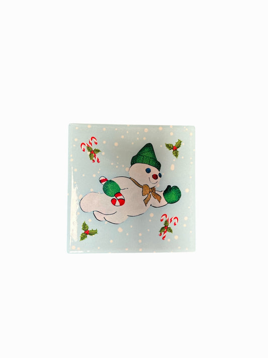 Flying snoball man coaster