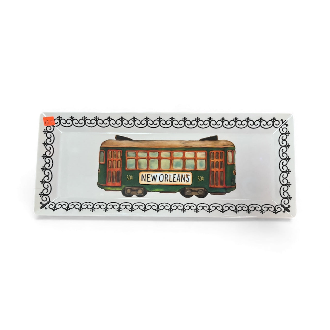Streetcar melamine Tray