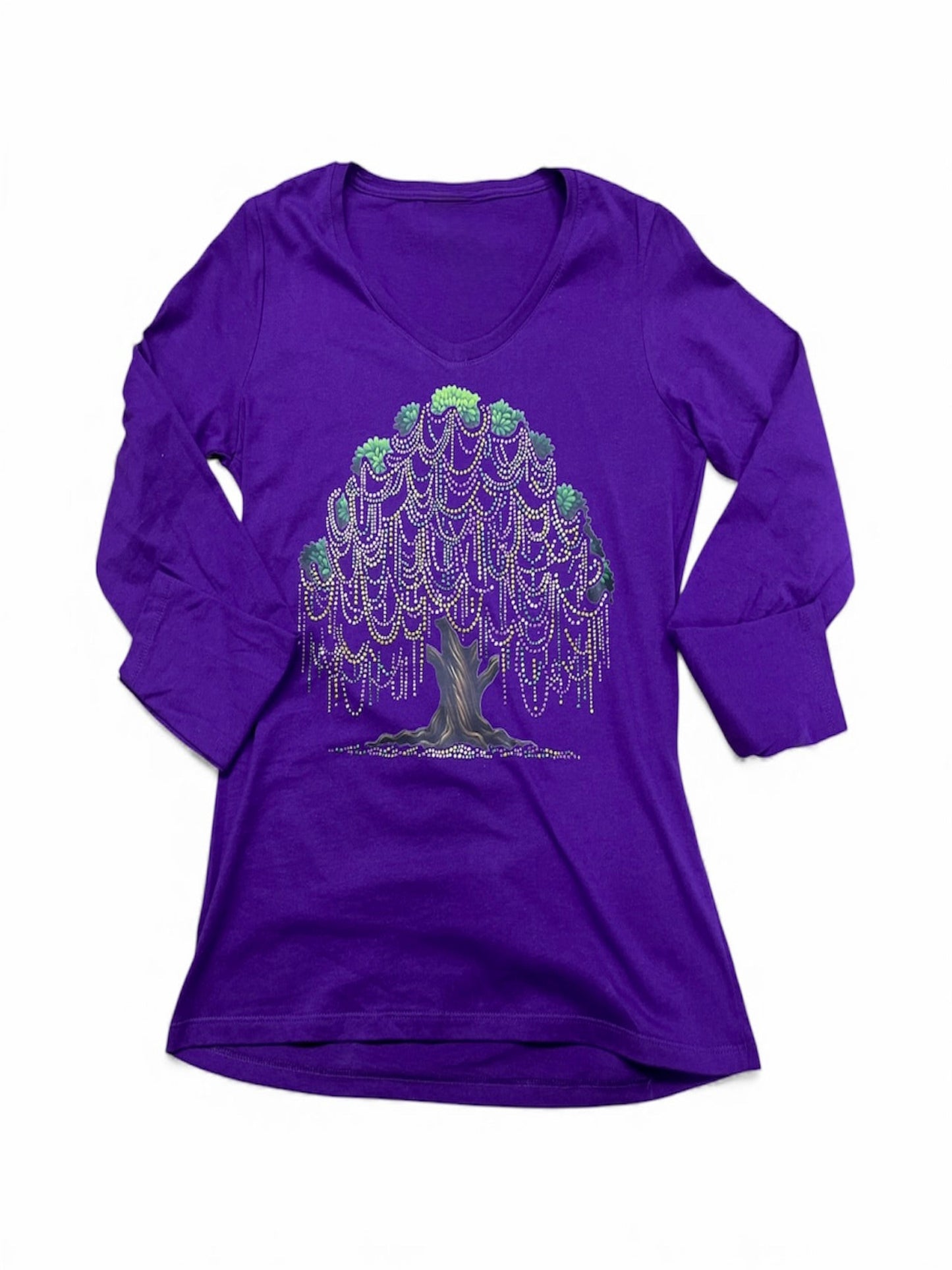 Purple Bead Tree Shirt