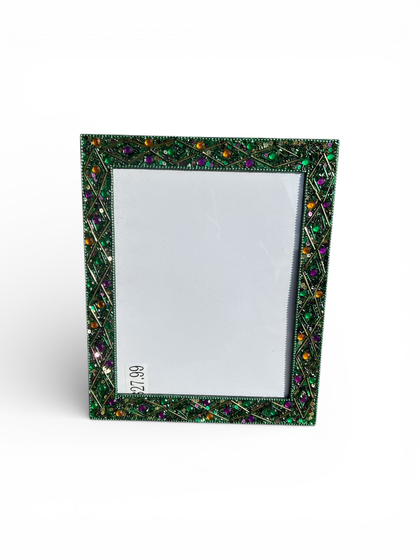 Mardi Gras 8x10 Jeweled Frame