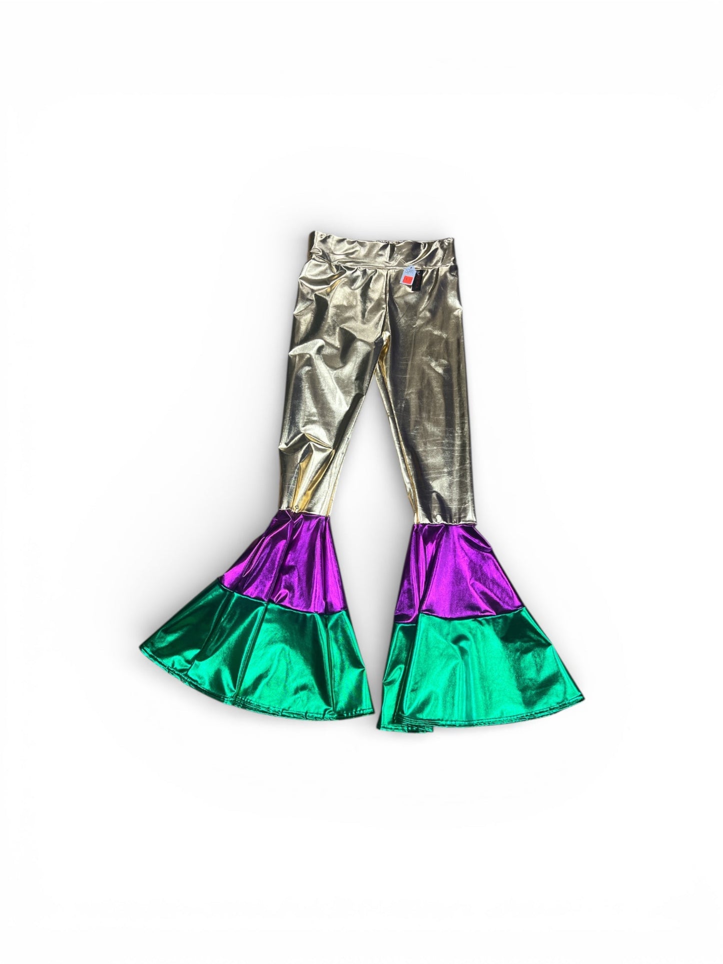 Mardi Gras Bell Bottom Pants