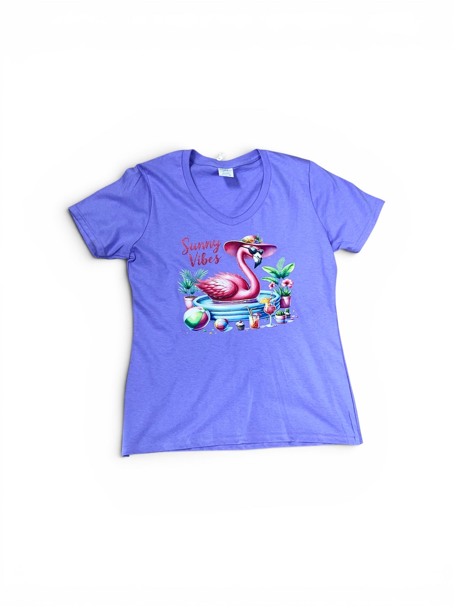 Sunny Vibes Purple Shirt