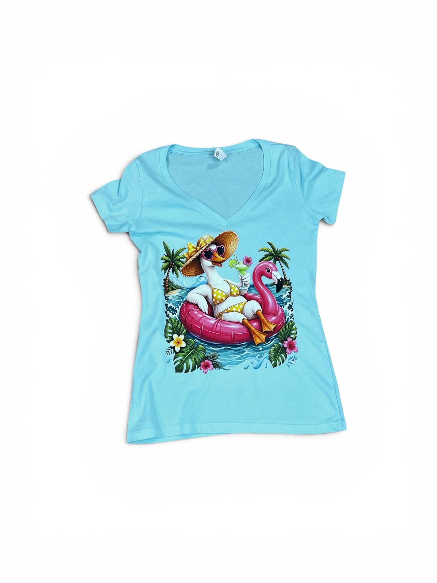 Goose on the Loose Blue Shirt