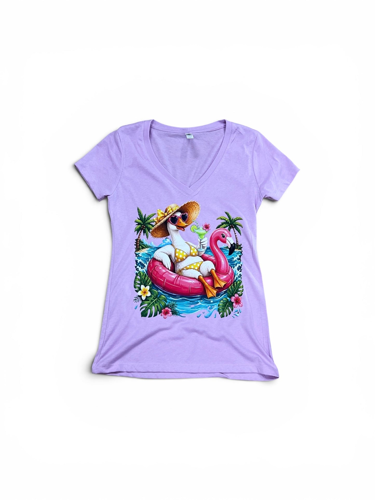 Goose on the Loose Purple Shirt