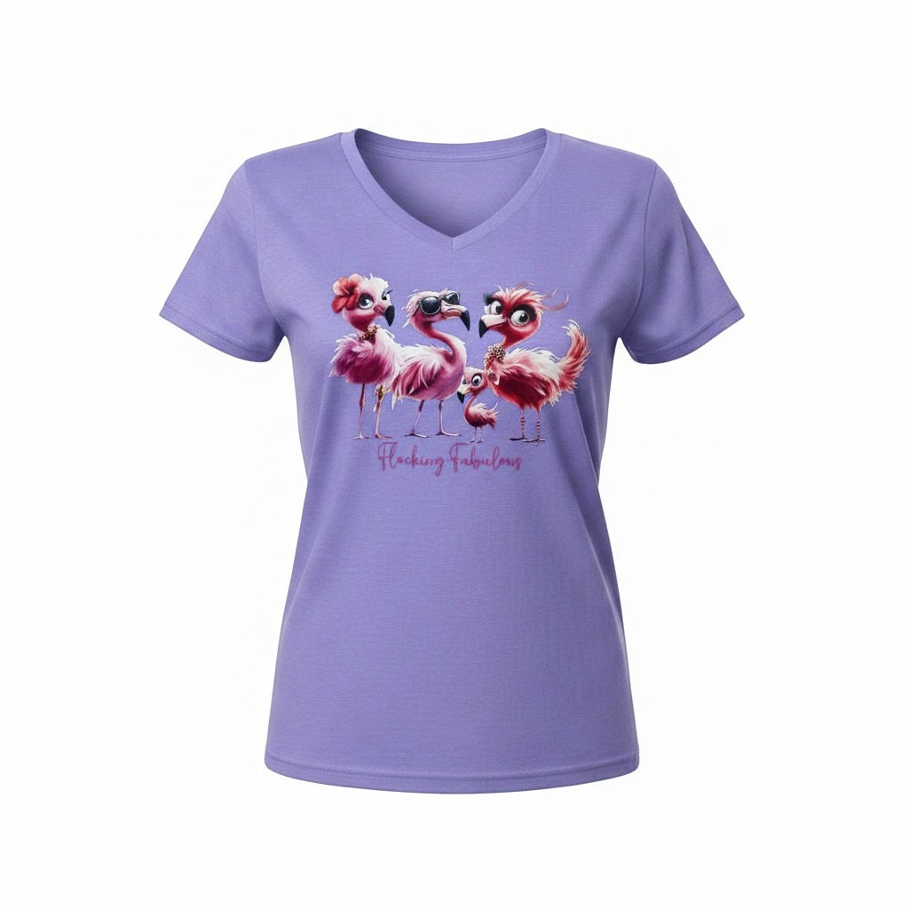 Flocking Fabulous Purple Shirt