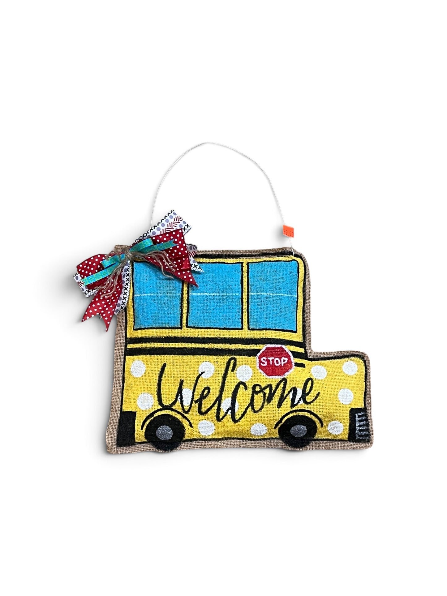 School Bus Door Hanger
