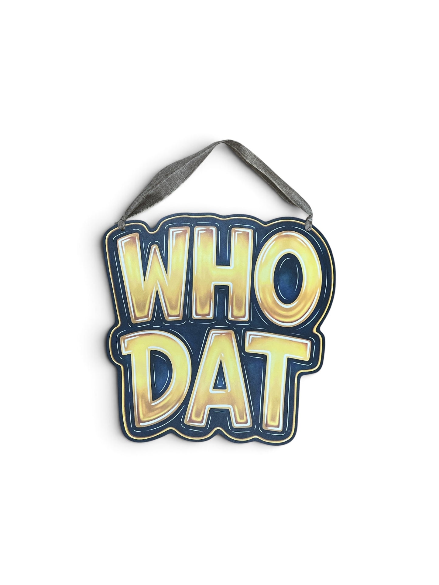 Who Dat Door Hanger