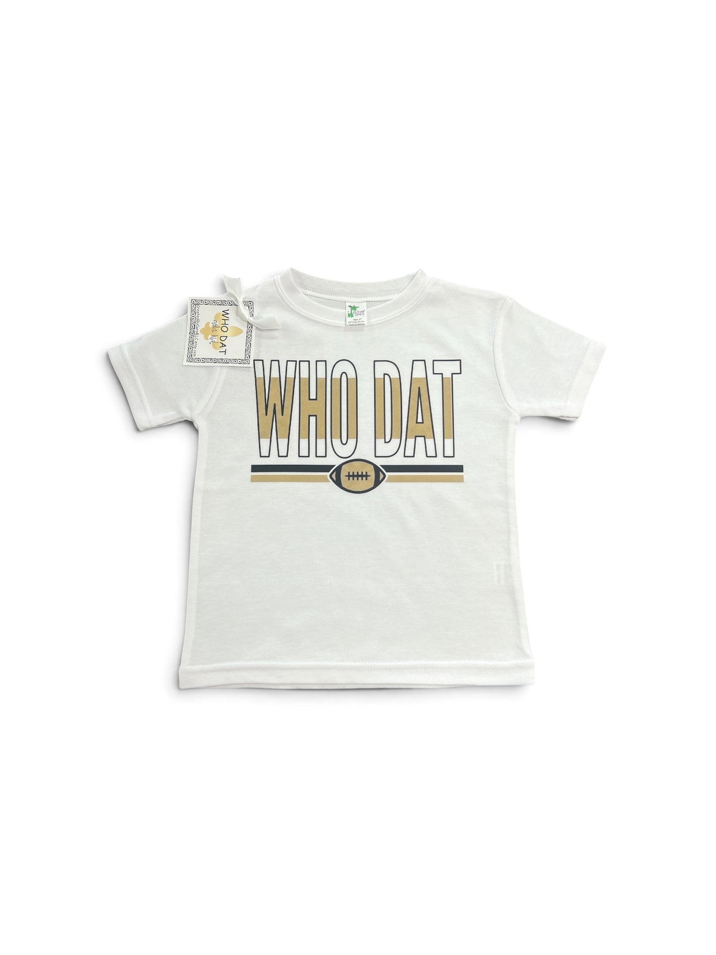 Who Dat Toddler Boy Shirt