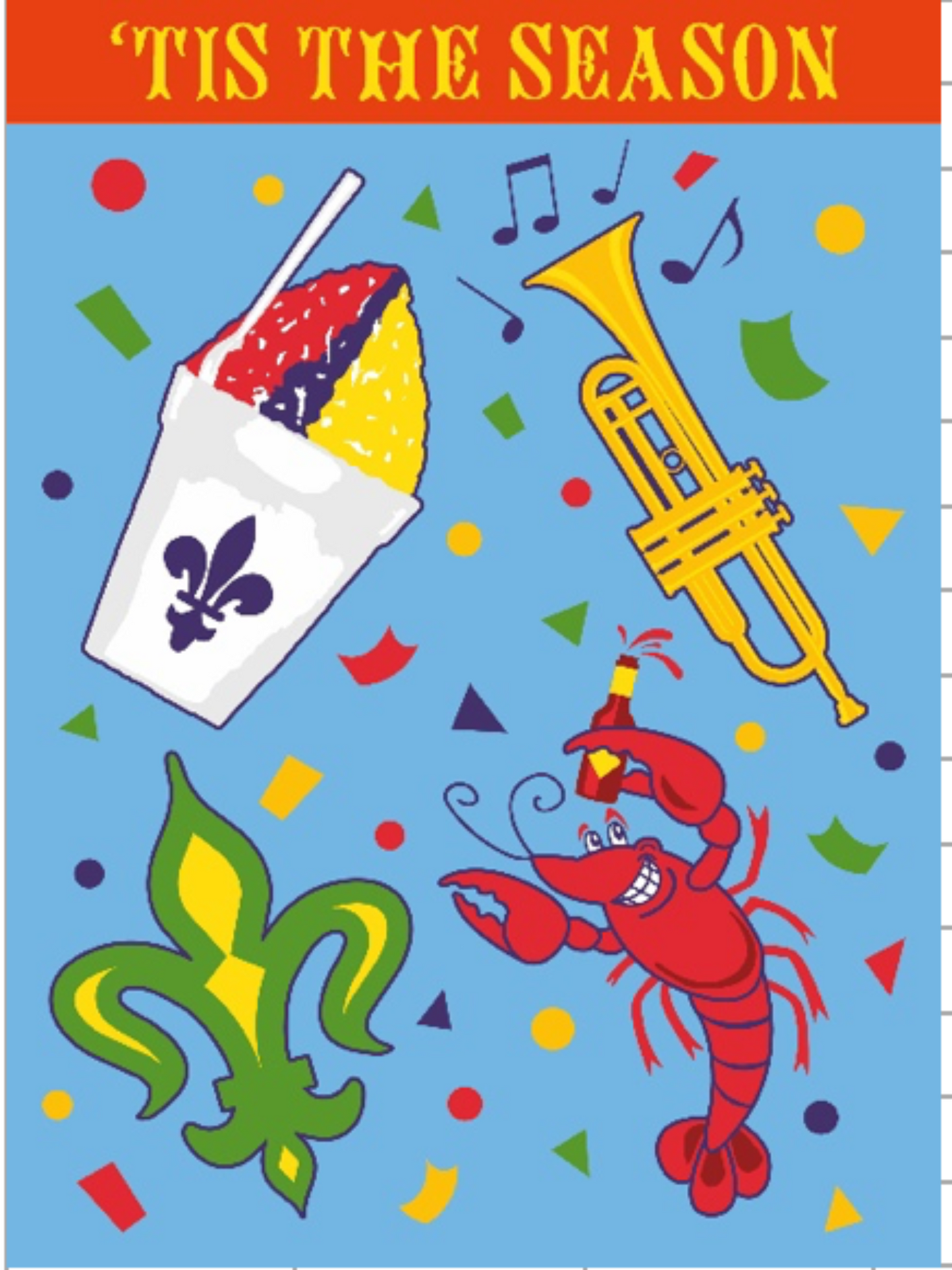 Tis the Seasons Garden Flag