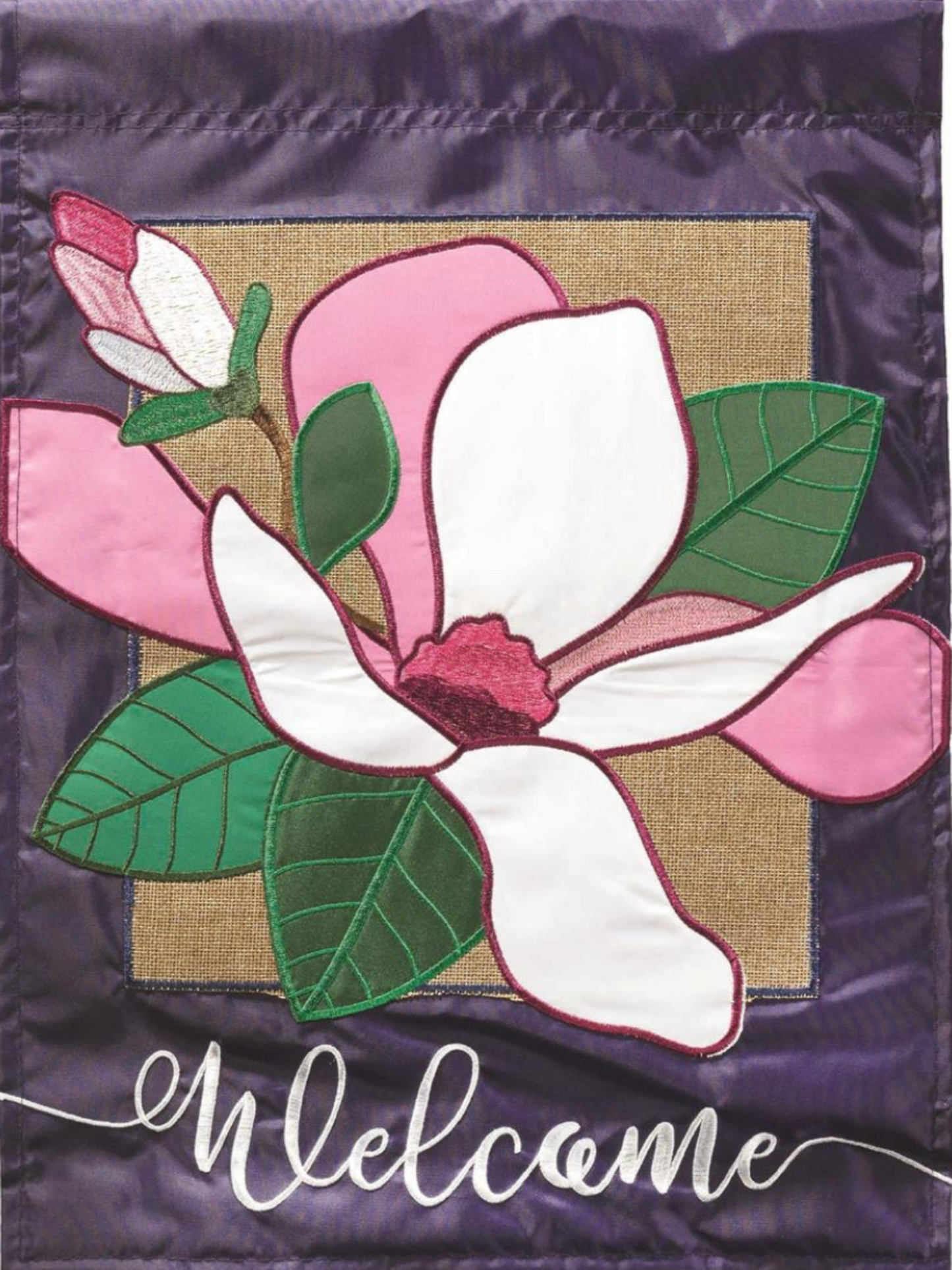 Welcome Magnolia House flag