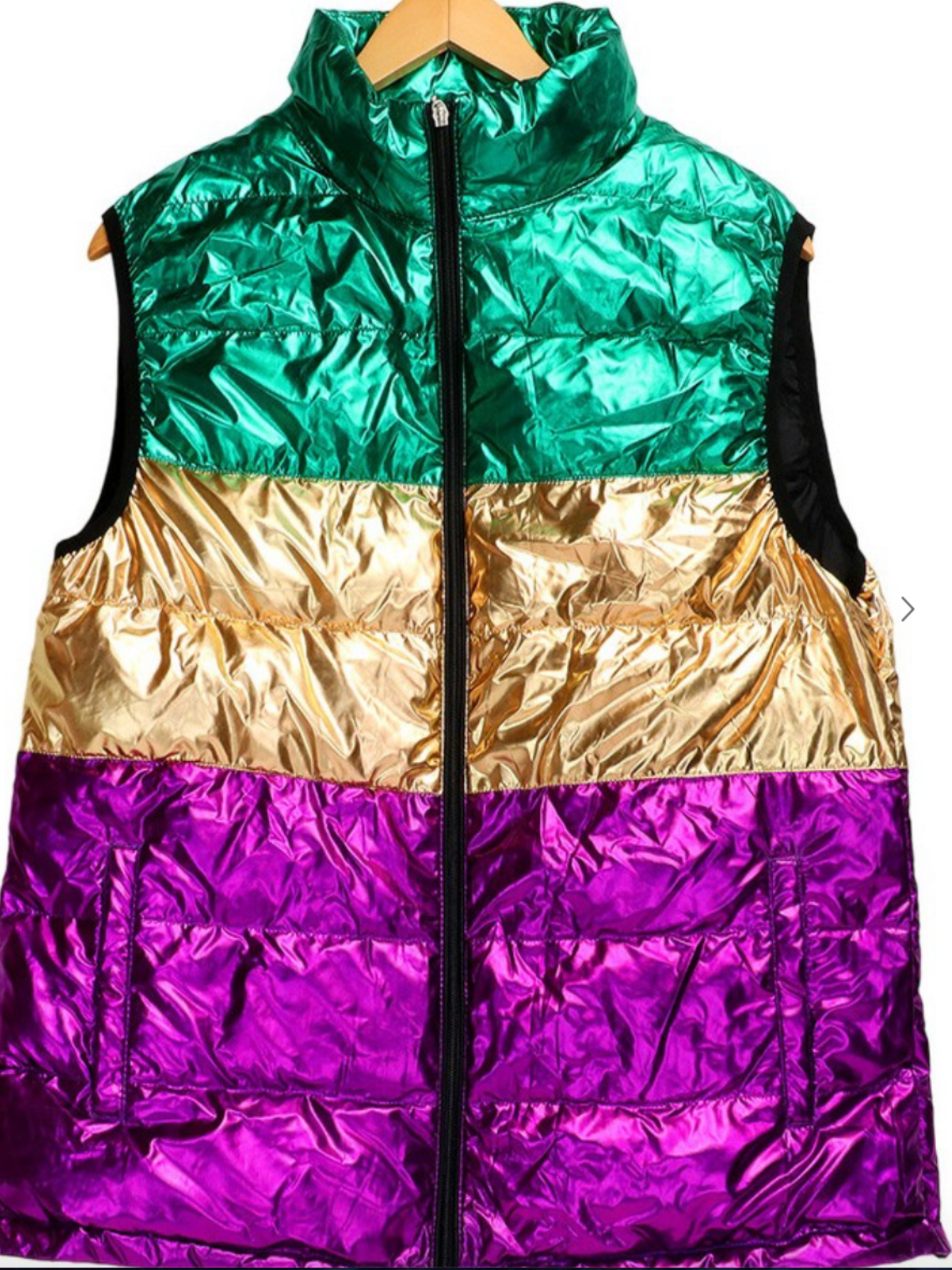 Mardi Gras Puffy Jacket