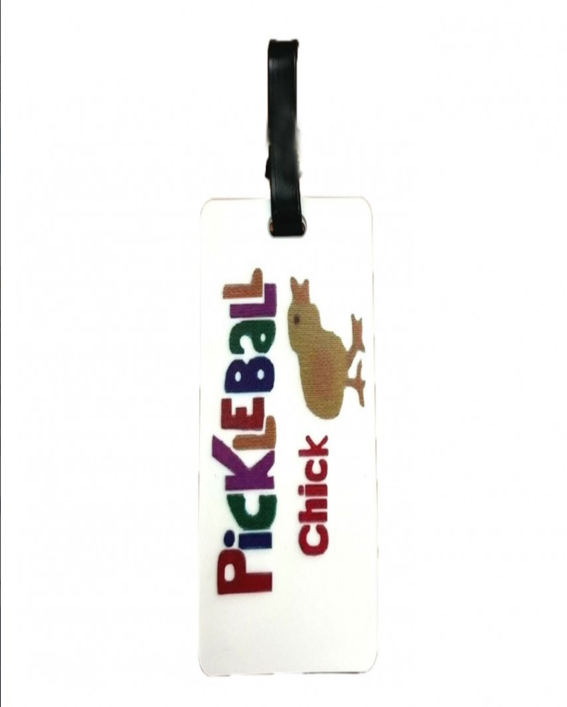 Pickleball Luggage Tag