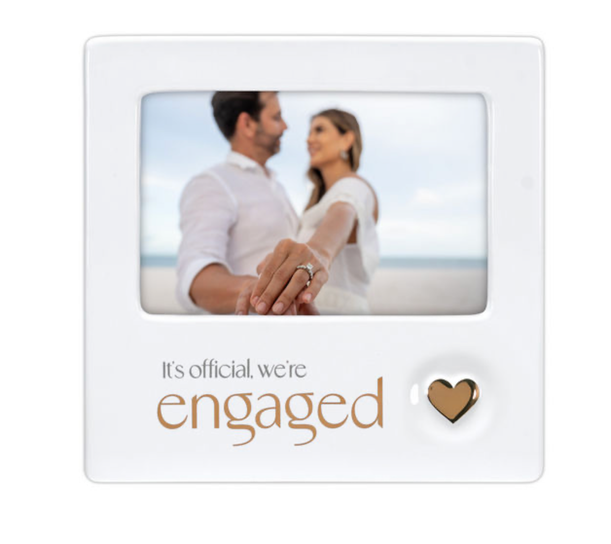 It's official we're engaged Picture Frame