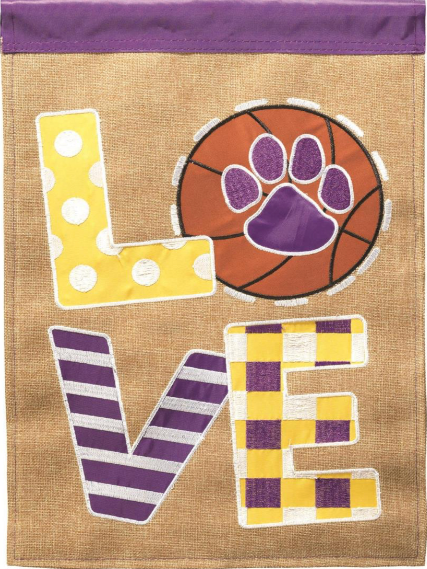 Basketball Love Garden Flag