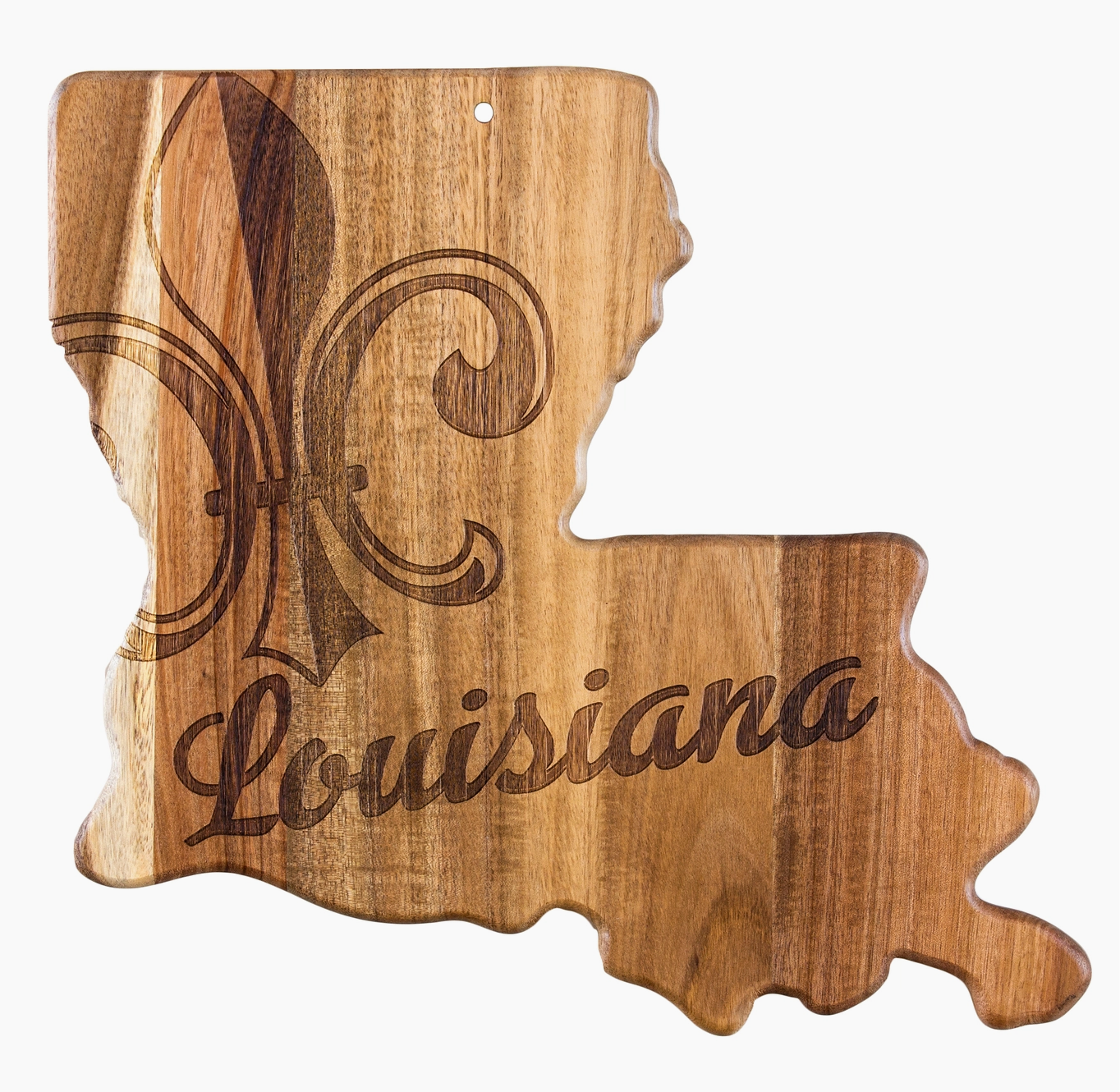 Fleur De Lis Louisiana Cutting Board