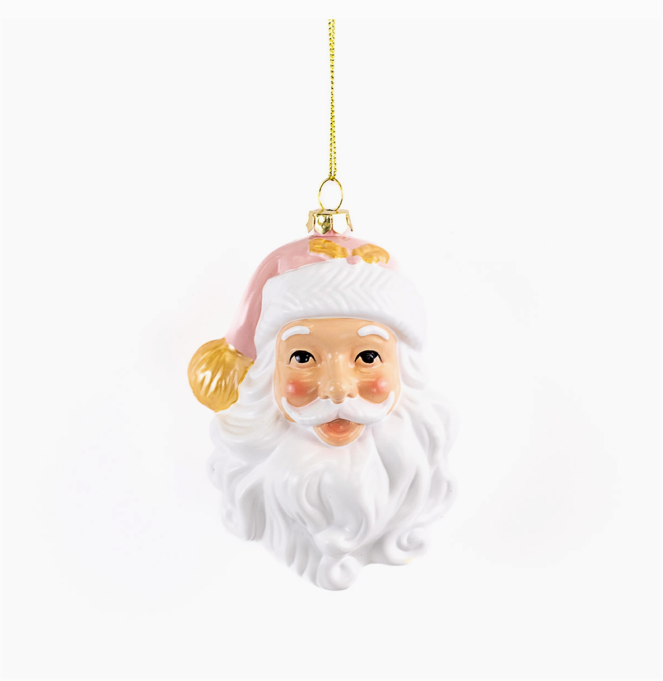HoHoHo Santa Ornament