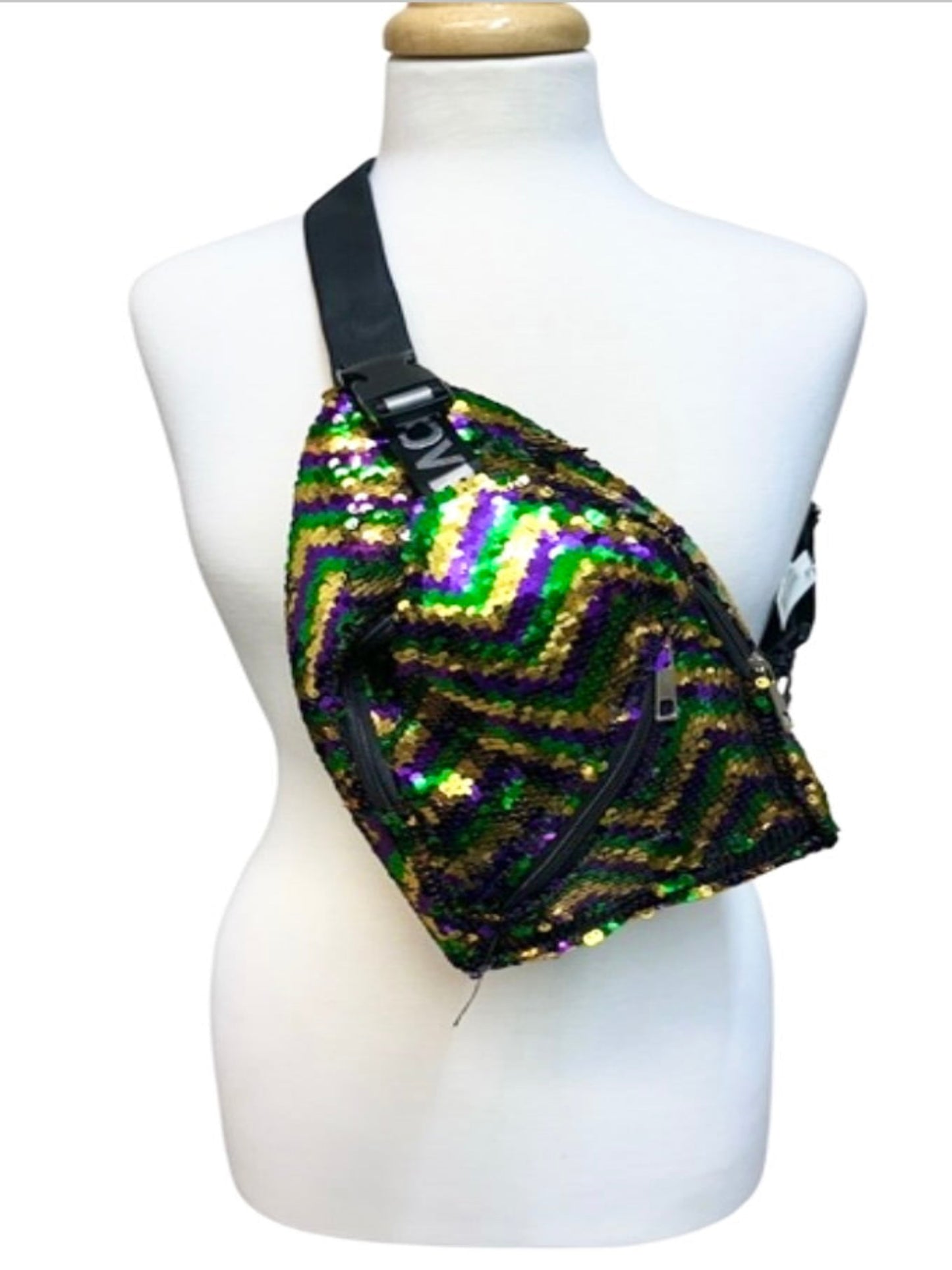 Mardi Gras Sling Bag