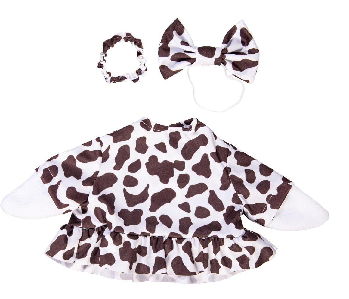 Cow Print Gown Goose Outfit