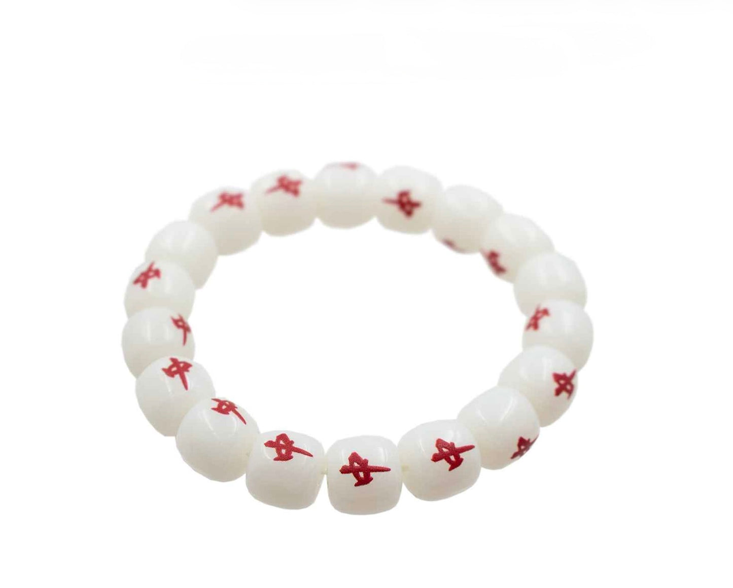 Red Dragon Mahjong Bracelet