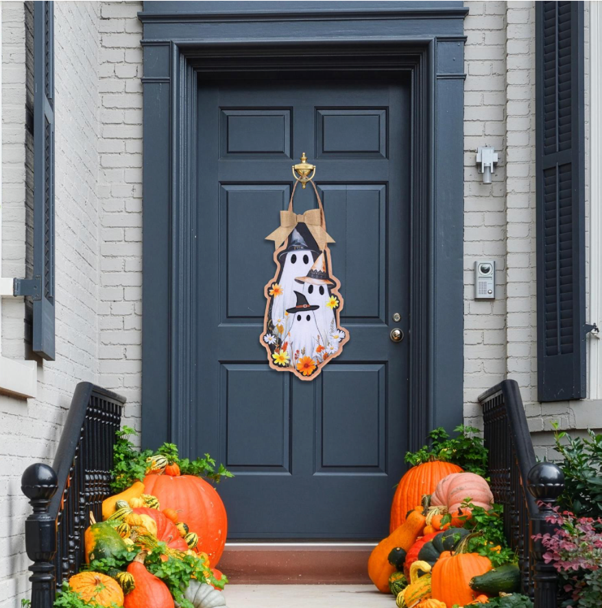 Halloween Ghost Family Door Hanger