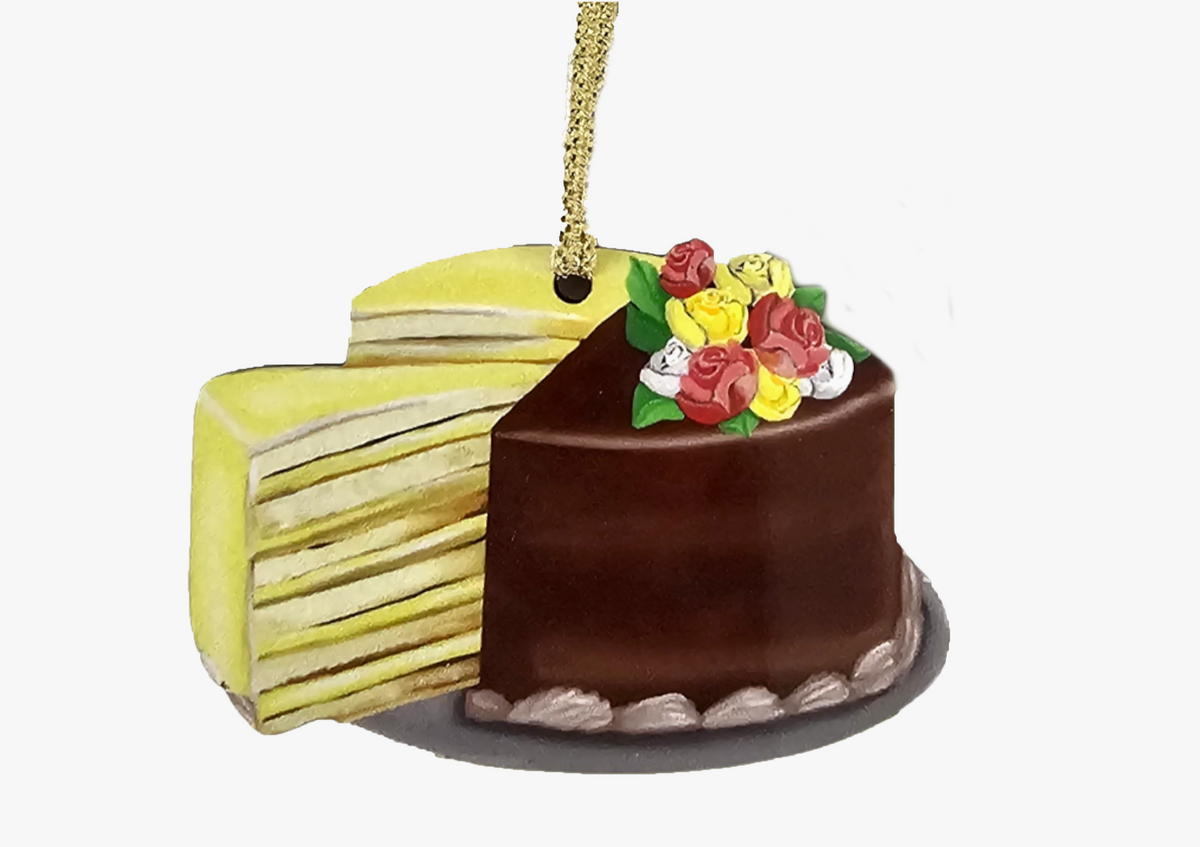 New Orleans Doberege Cake Ornament