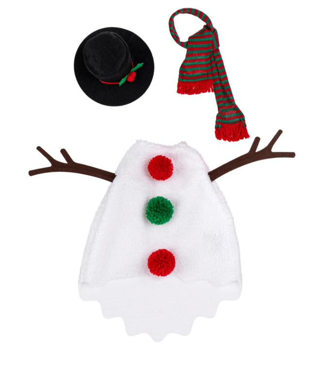 Giddy The Goose, Snowman Outfit