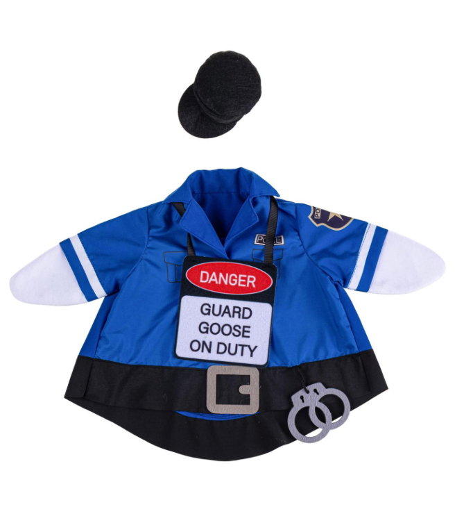 Giddy The Goose, Police Outfit