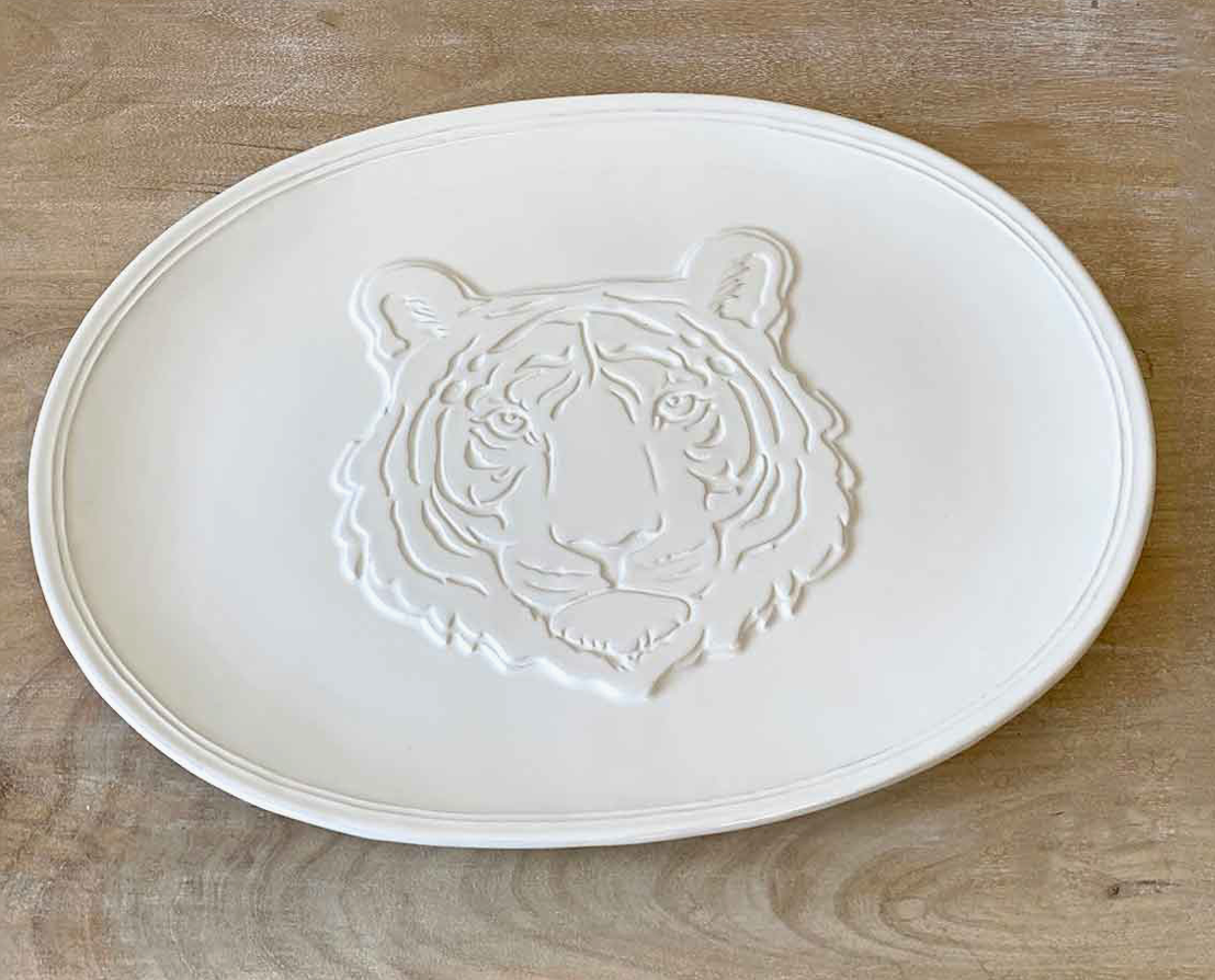 Tuscan Embossed Platters