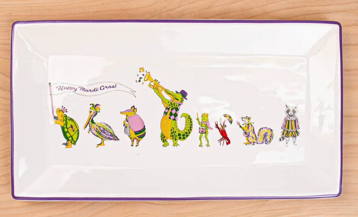 Mardi Gras Band Platter Collection