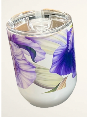 Flower Wine insulated glasses