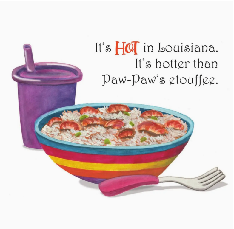 It's hot in Louisiana Book