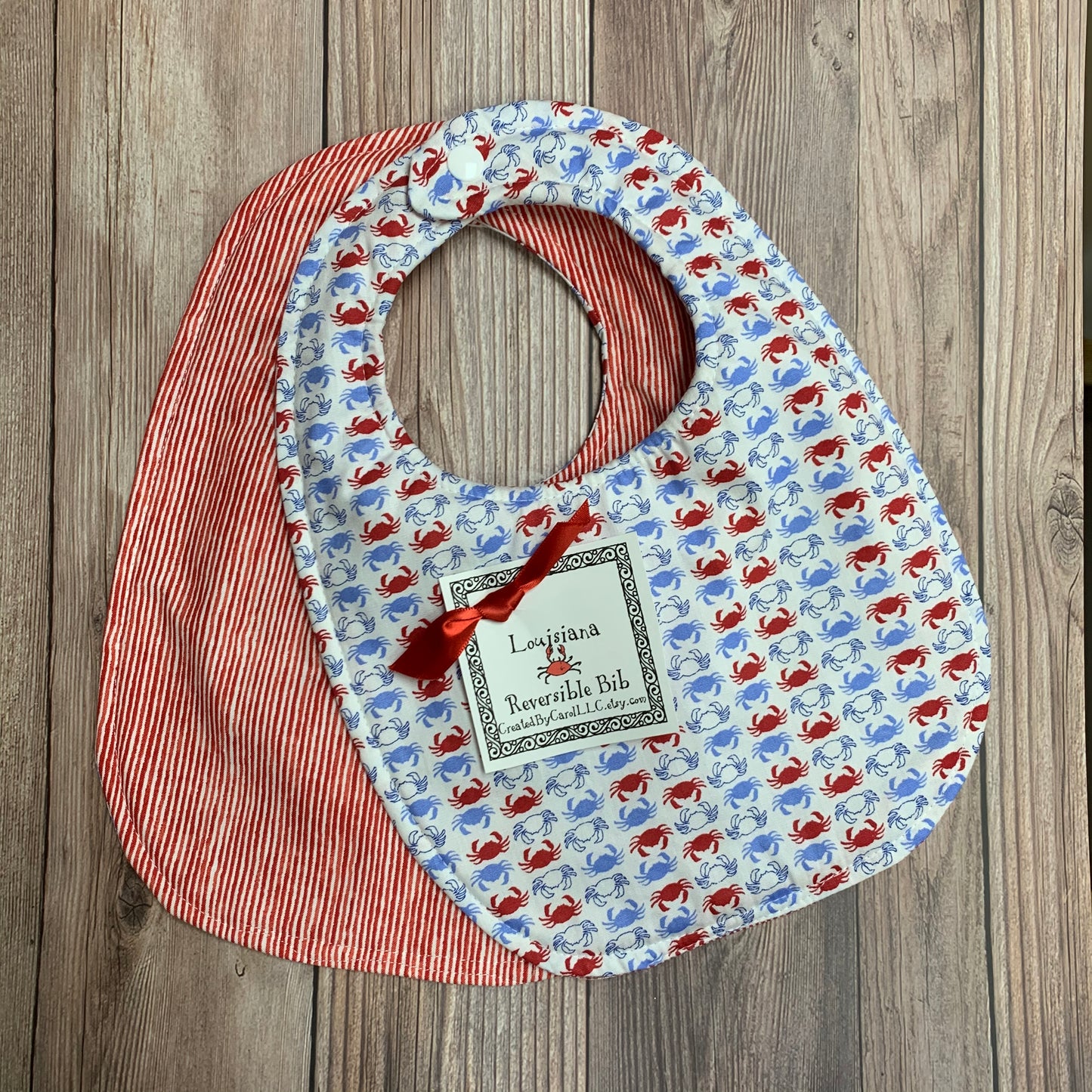 Louisiana Crab - Red, White, & Blue