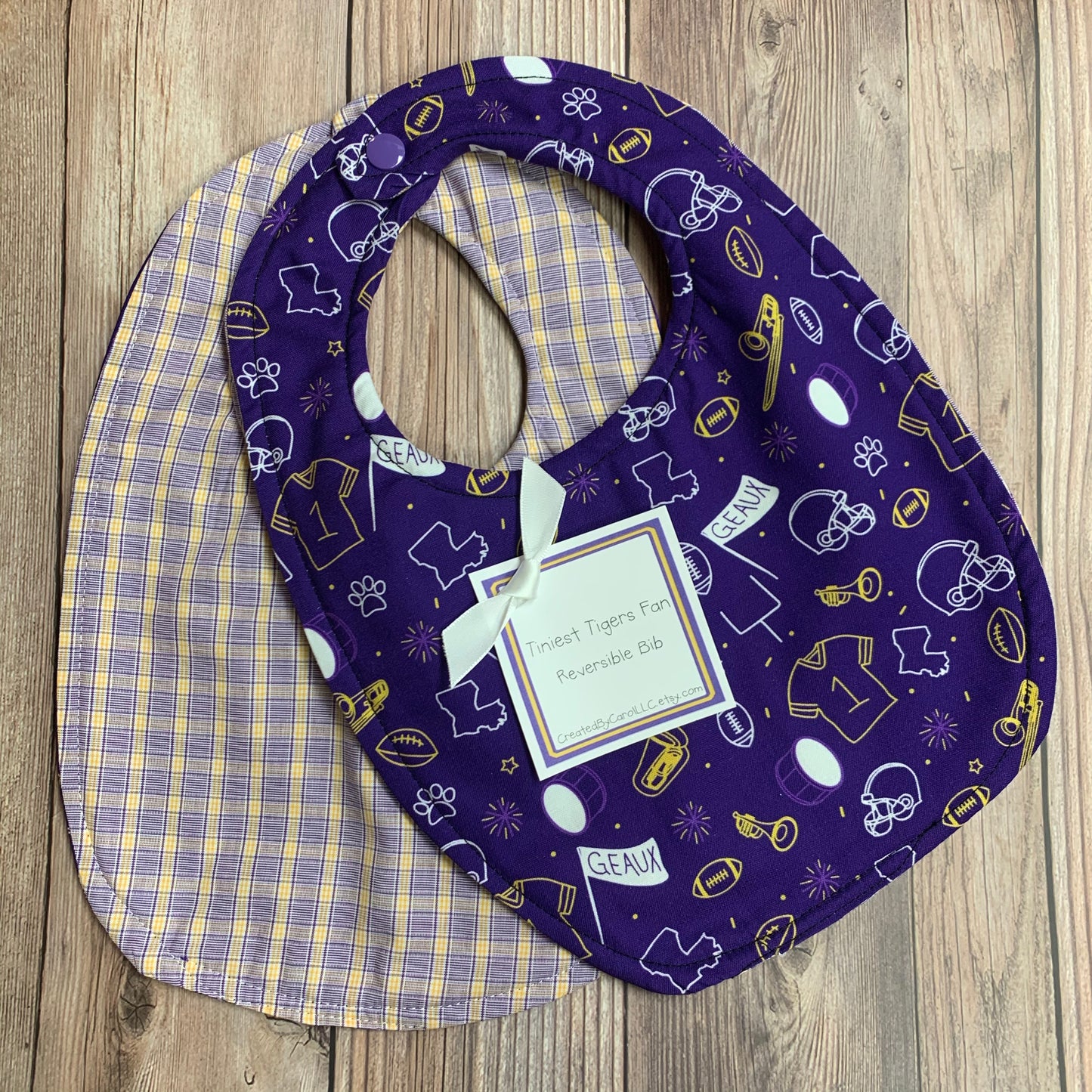 Tiniest Tiger Fan - Purple