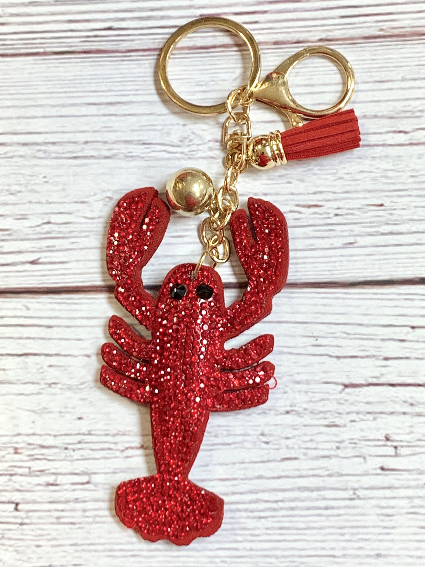 Crawfish Key Ring