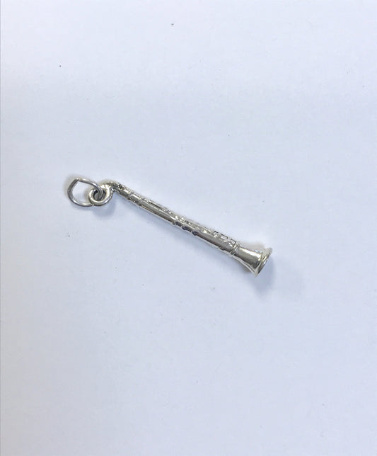 Clarinet Sterling Silver Charm