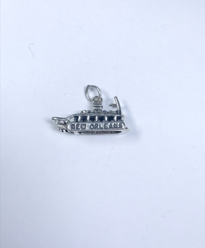 River Boat Charm